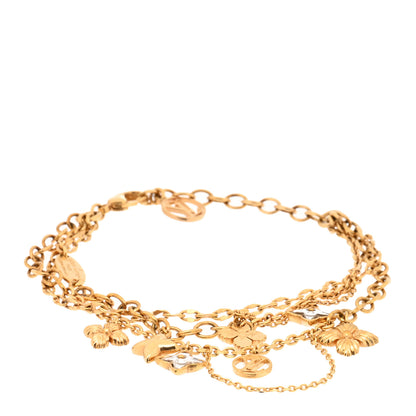 Louis Vuitton Blooming Strass Bracelet Gold 1 of 3