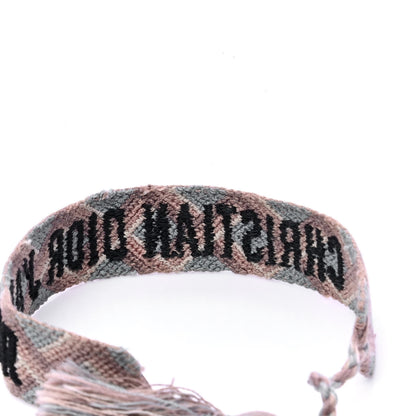 Christian Dior Woven Cotton J'Adior Friendship Bracelet 4 of 5