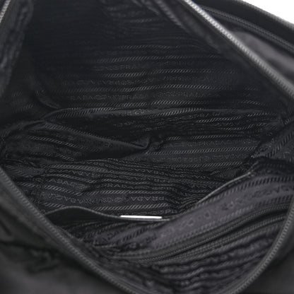 Prada Nylon Vela Messenger Bag Black 5 of 9