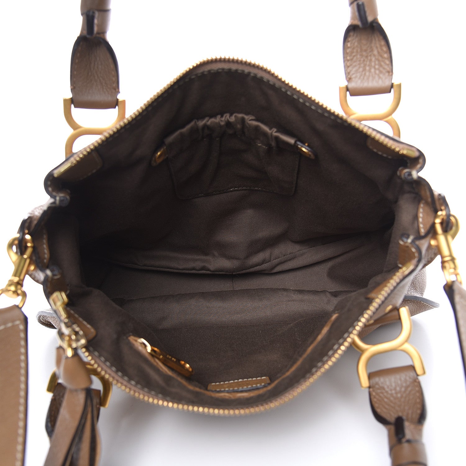 Chloe Calfskin Medium Marcie Satchel Nut 5 of 12