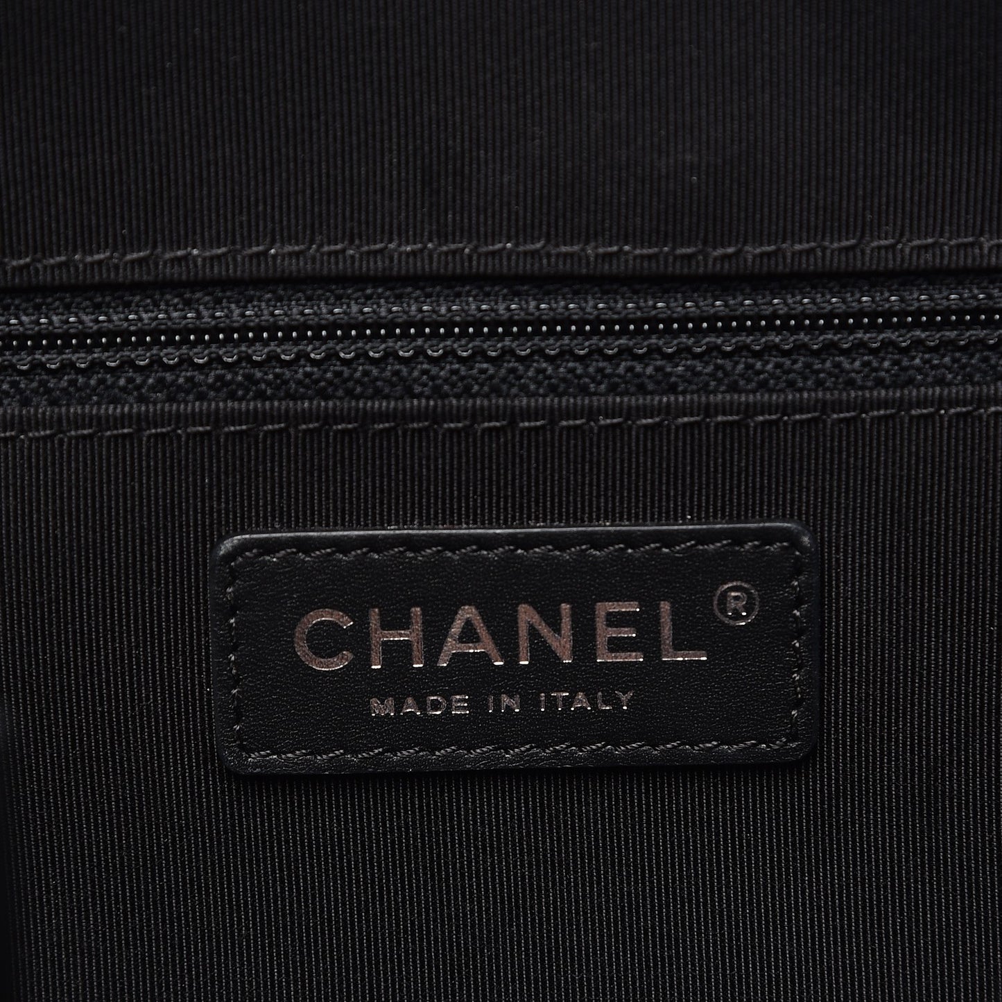 Calfskin Quilted Feather Weight Bowling Bag Black