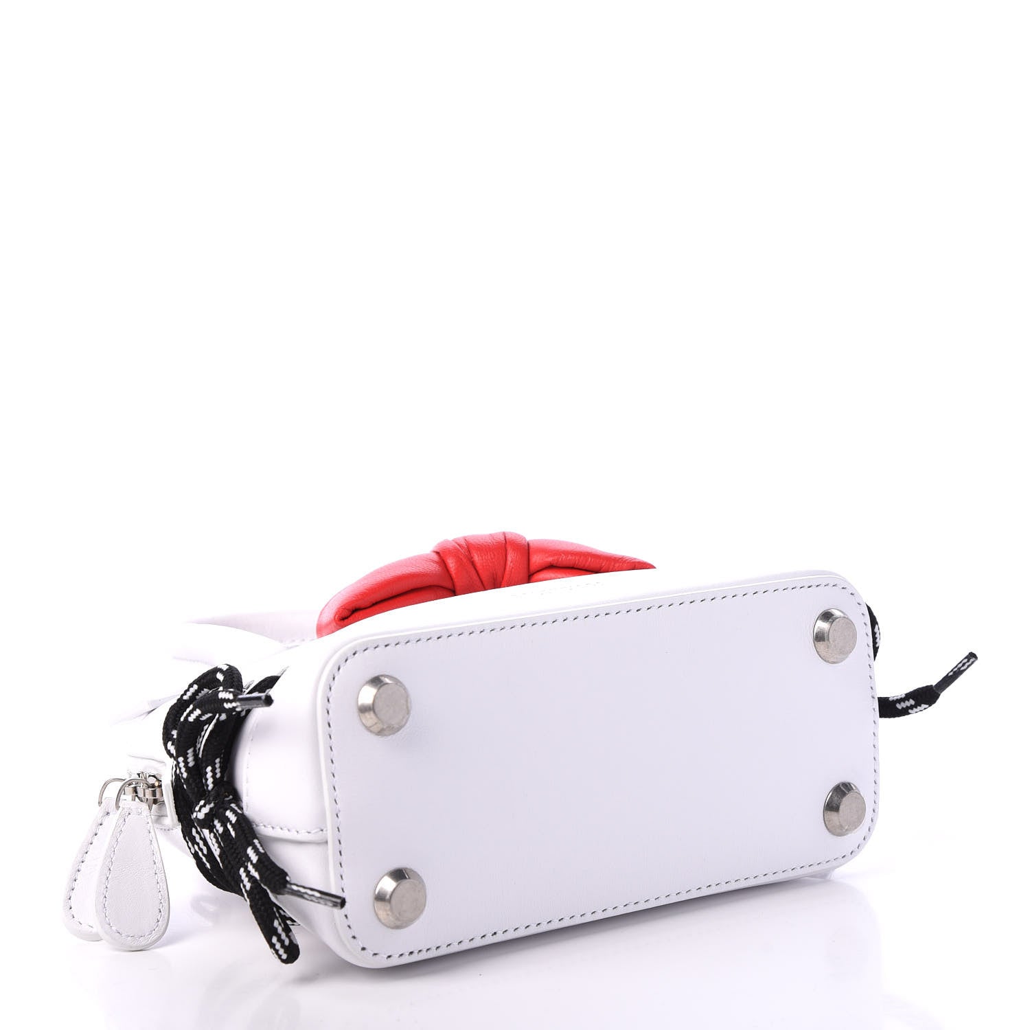 Balenciaga Calfskin Hello Kitty XXS Ville Top Handle Bag White 3 of 9