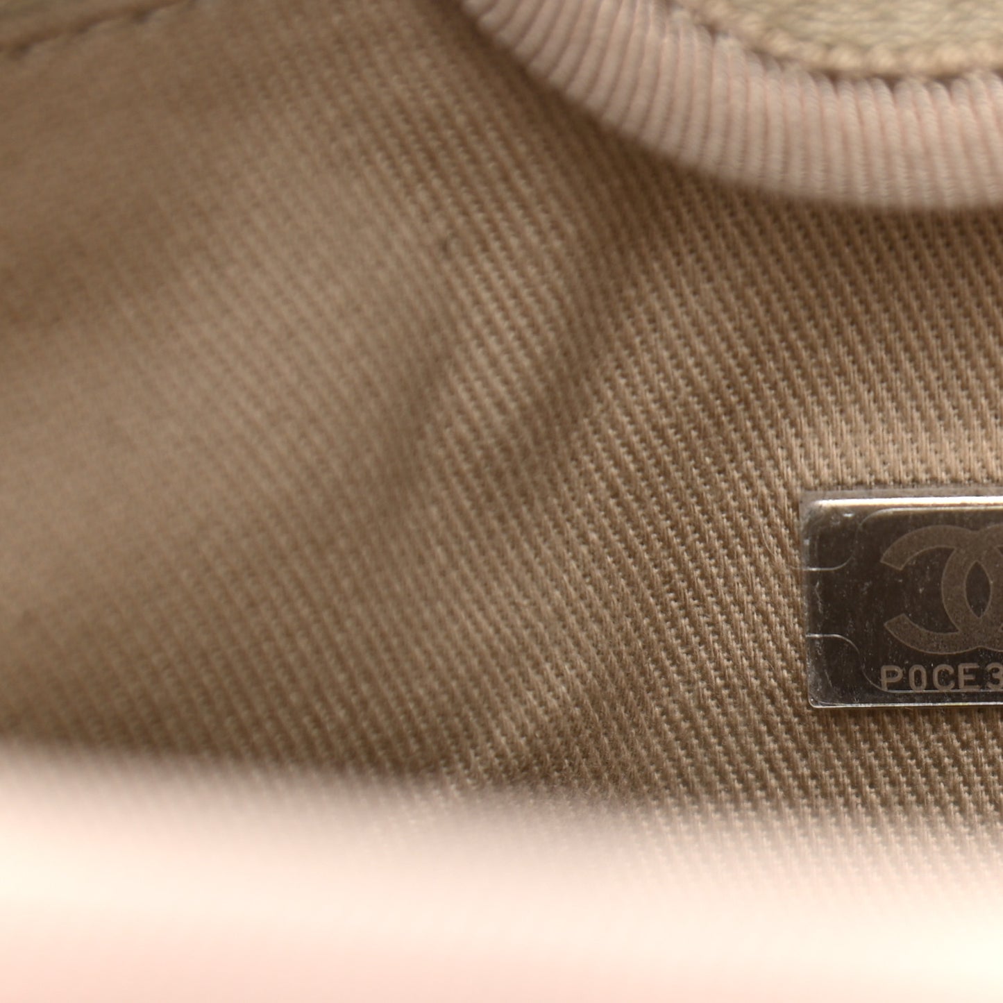 Canvas Mini Deauville Tote Beige