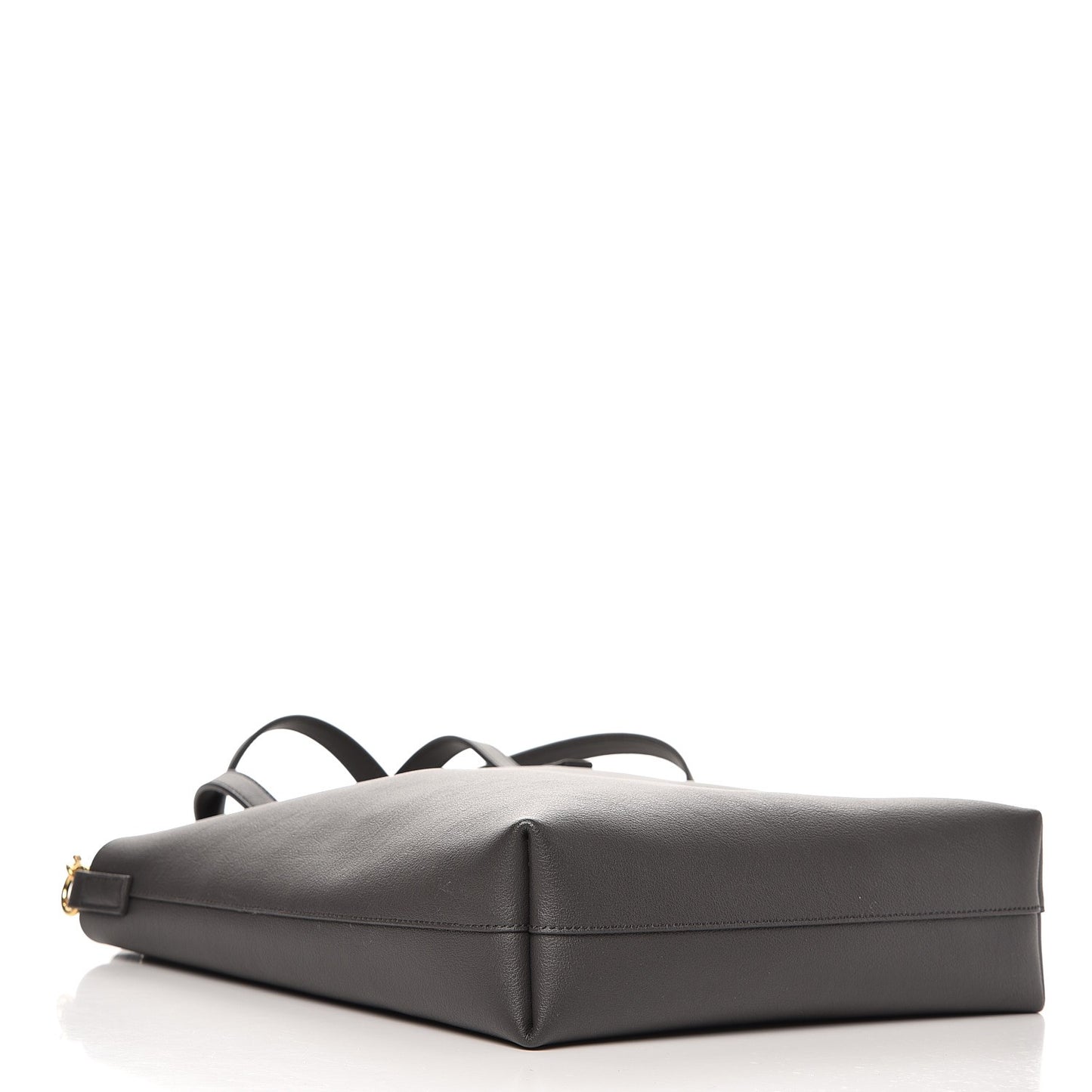 Calfskin Toy Shopping Tote Dark Anthracite