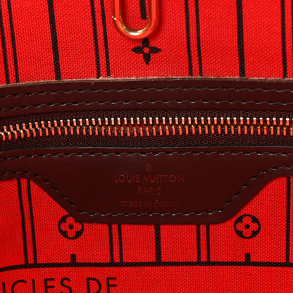 Louis Vuitton Damier Ebene Neverfull MM 6 of 9