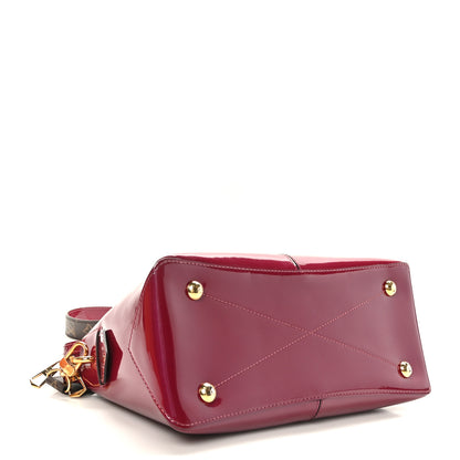 Louis Vuitton Patent Calfskin Miroir Tote Magenta 4 of 8