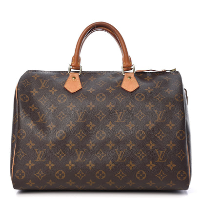 Louis Vuitton Monogram Speedy 35 1 of 13