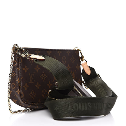 Louis Vuitton Monogram Multi Pochette Accessories Kaki 3 of 10