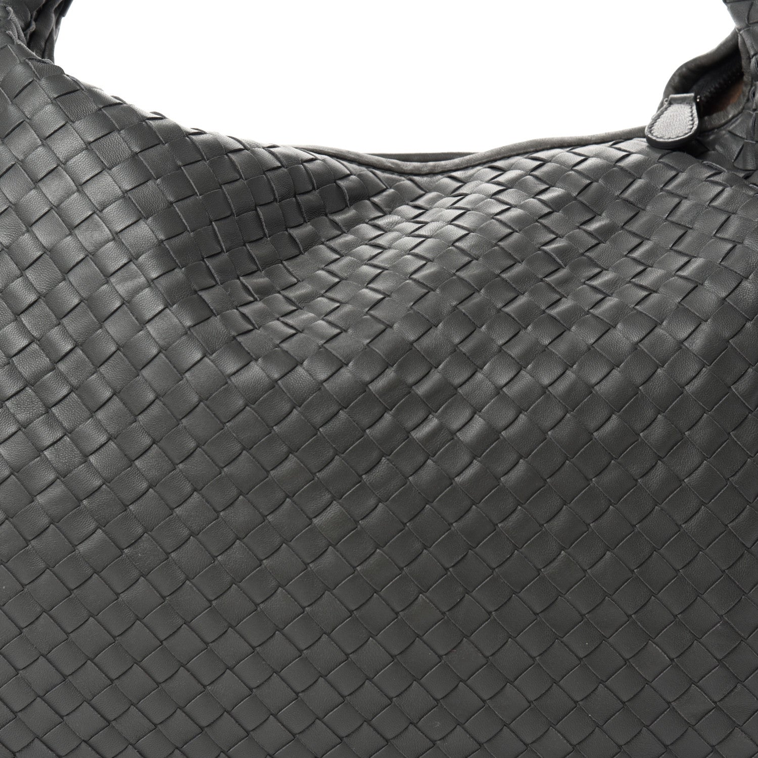 Bottega Veneta Nappa Intrecciato Large Veneta Hobo Light Grey 9 of 9