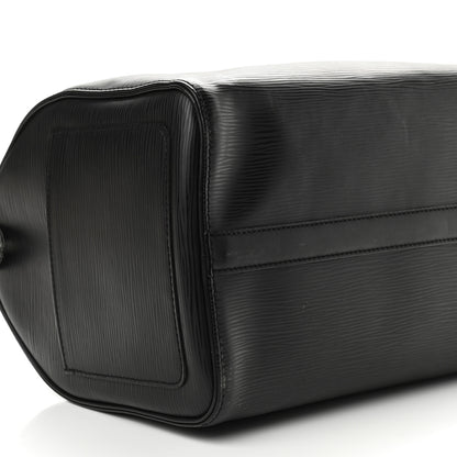 Louis Vuitton Epi Speedy 30 Black 6 of 8