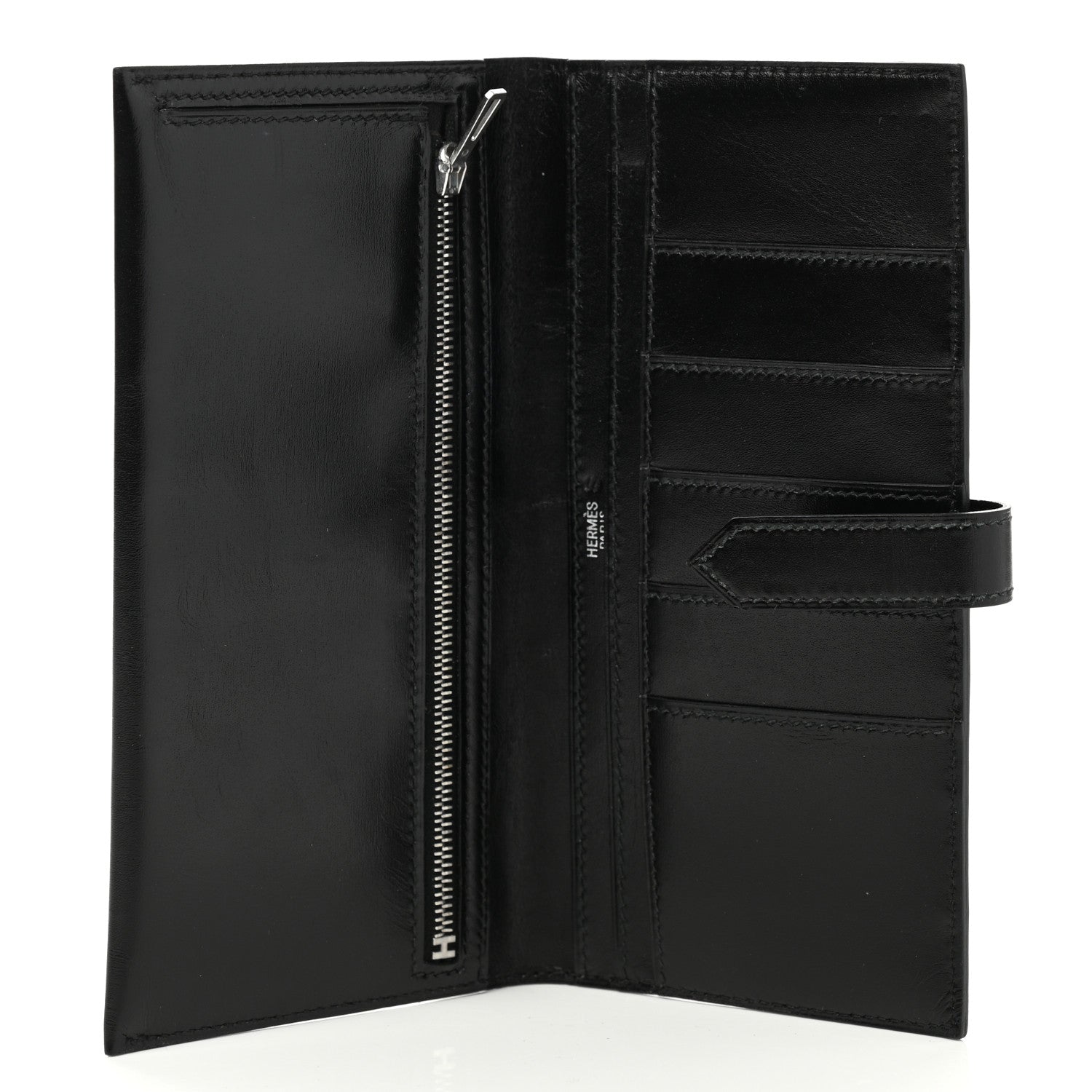 Hermes Box Bearn Wallet Black 5 of 6