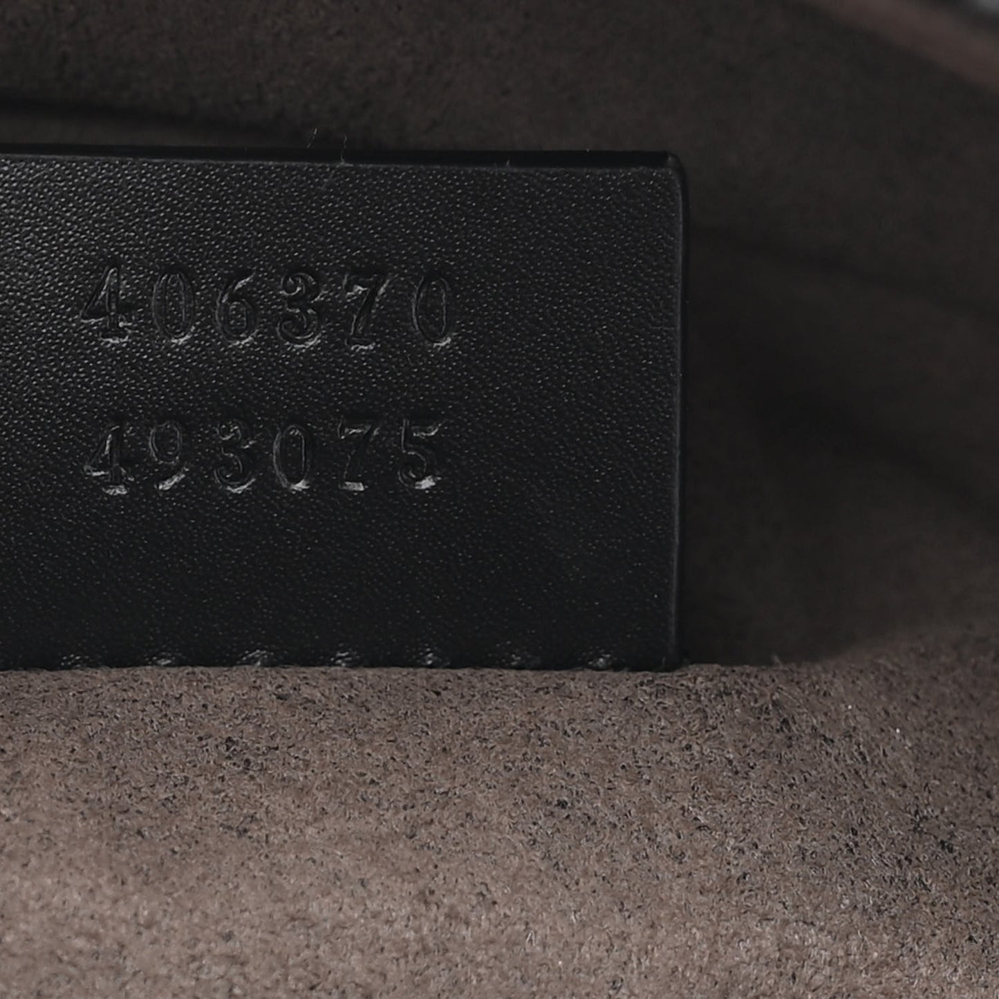 GG Supreme Monogram Medium Backpack Black