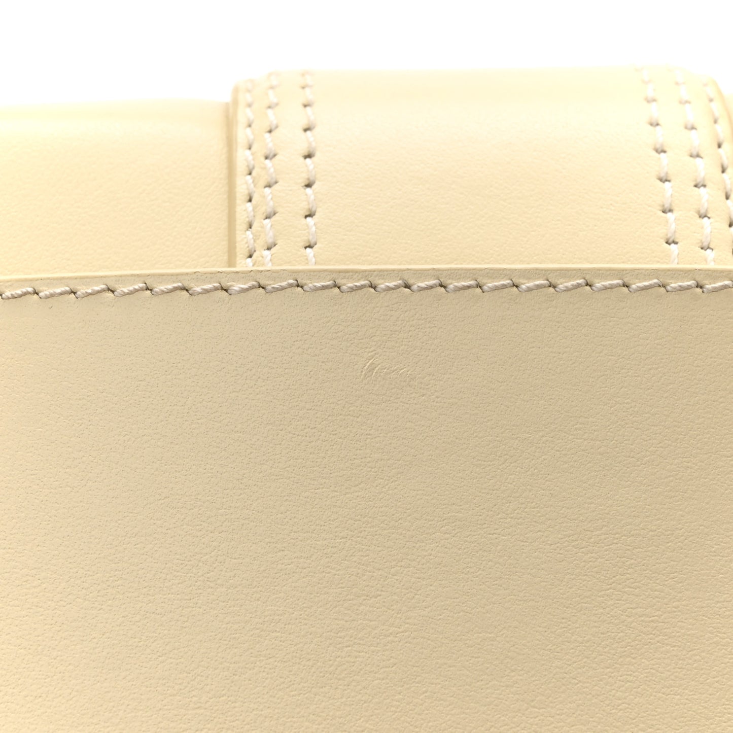 Smooth Calfskin Le Grand Bambino Ivory