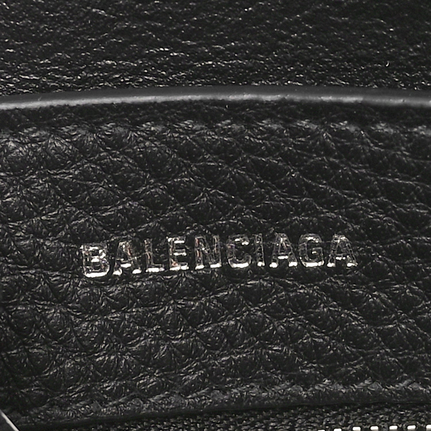 Balenciaga Smooth Calfskin Logo Double Sided XXS Everyday Tote Black White 6 of 9