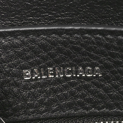 Balenciaga Smooth Calfskin Logo Double Sided XXS Everyday Tote Black White 6 of 9