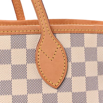 Louis Vuitton Damier Azur Neo Neverfull MM Rose Ballerine 16 of 22