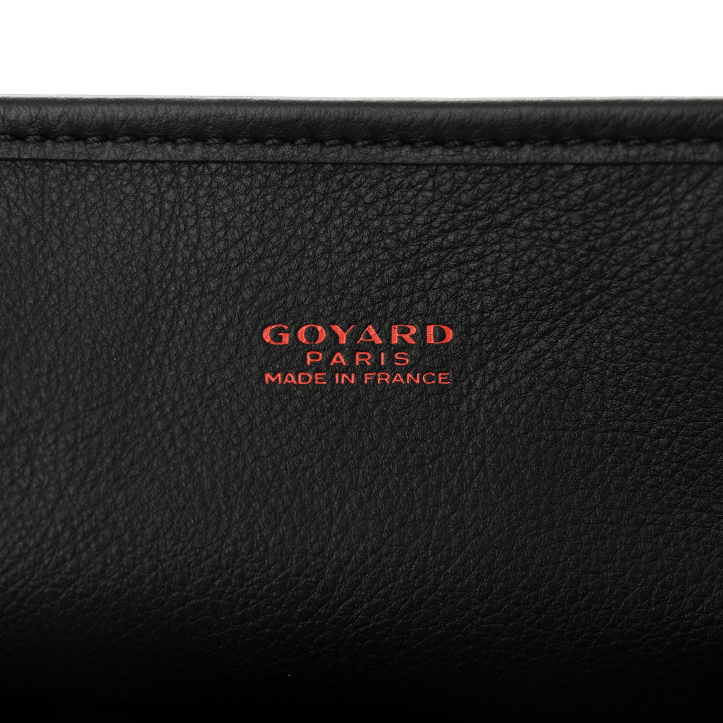 Goyardine Reversible Mini Anjou Black