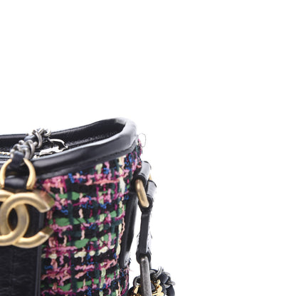 Chanel Tweed Calfskin Small Gabrielle Hobo Multi 9 of 13