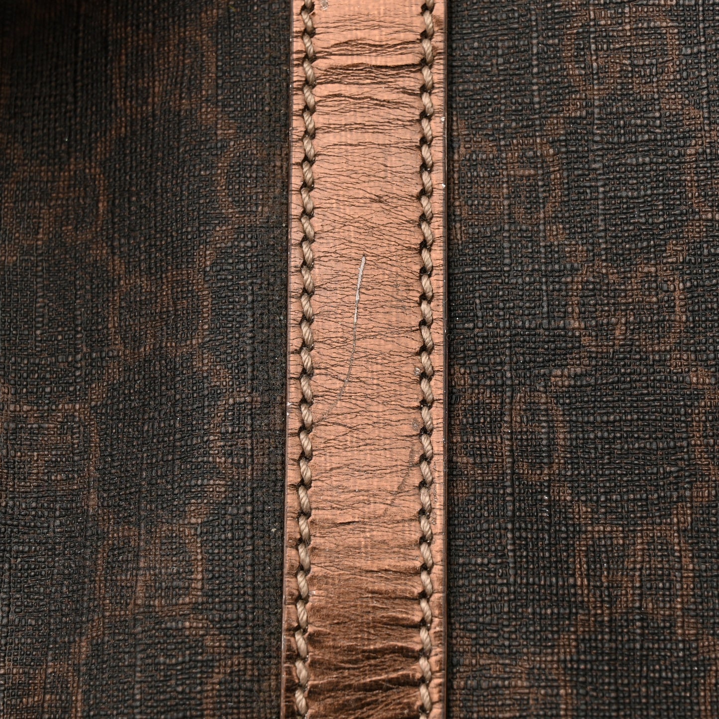 GG Supreme Monogram Medium Joy Boston Dark Brown Bronze