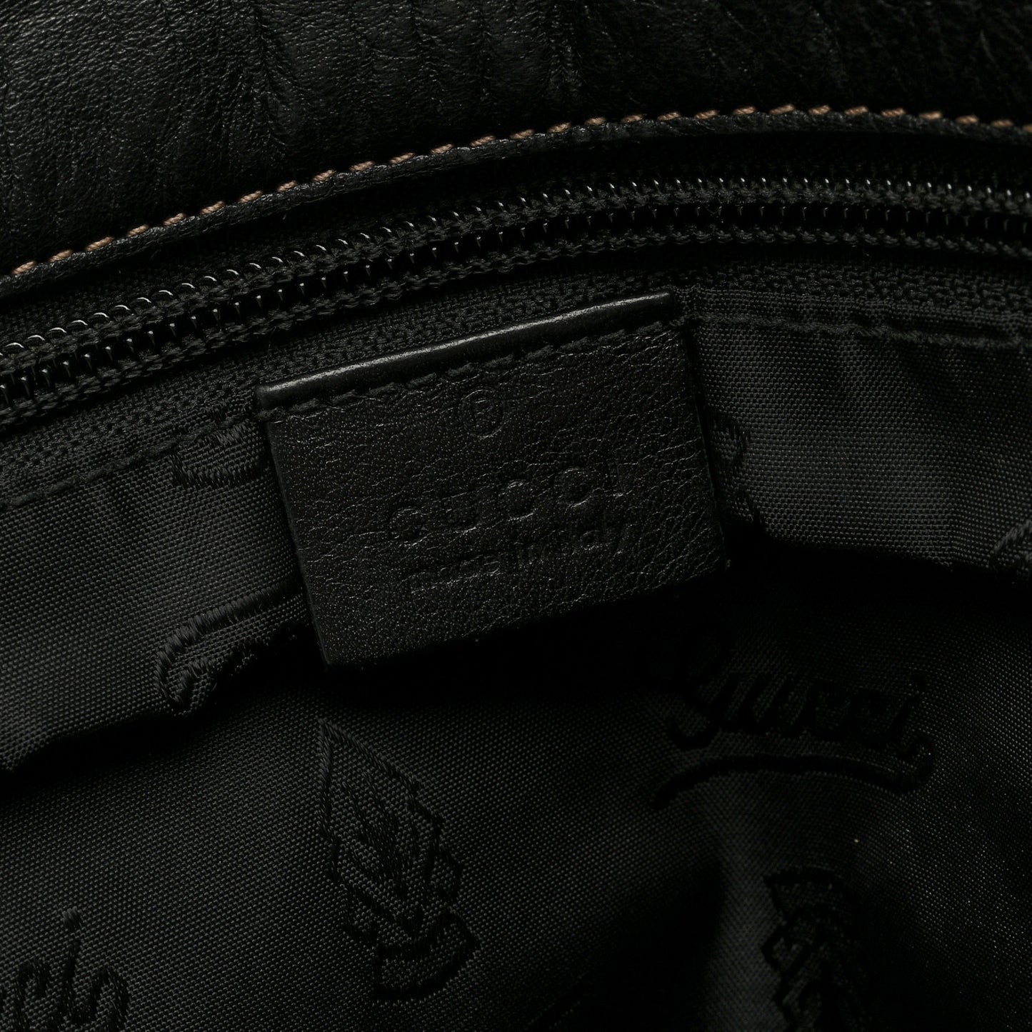 Calfskin Messenger Bag Black