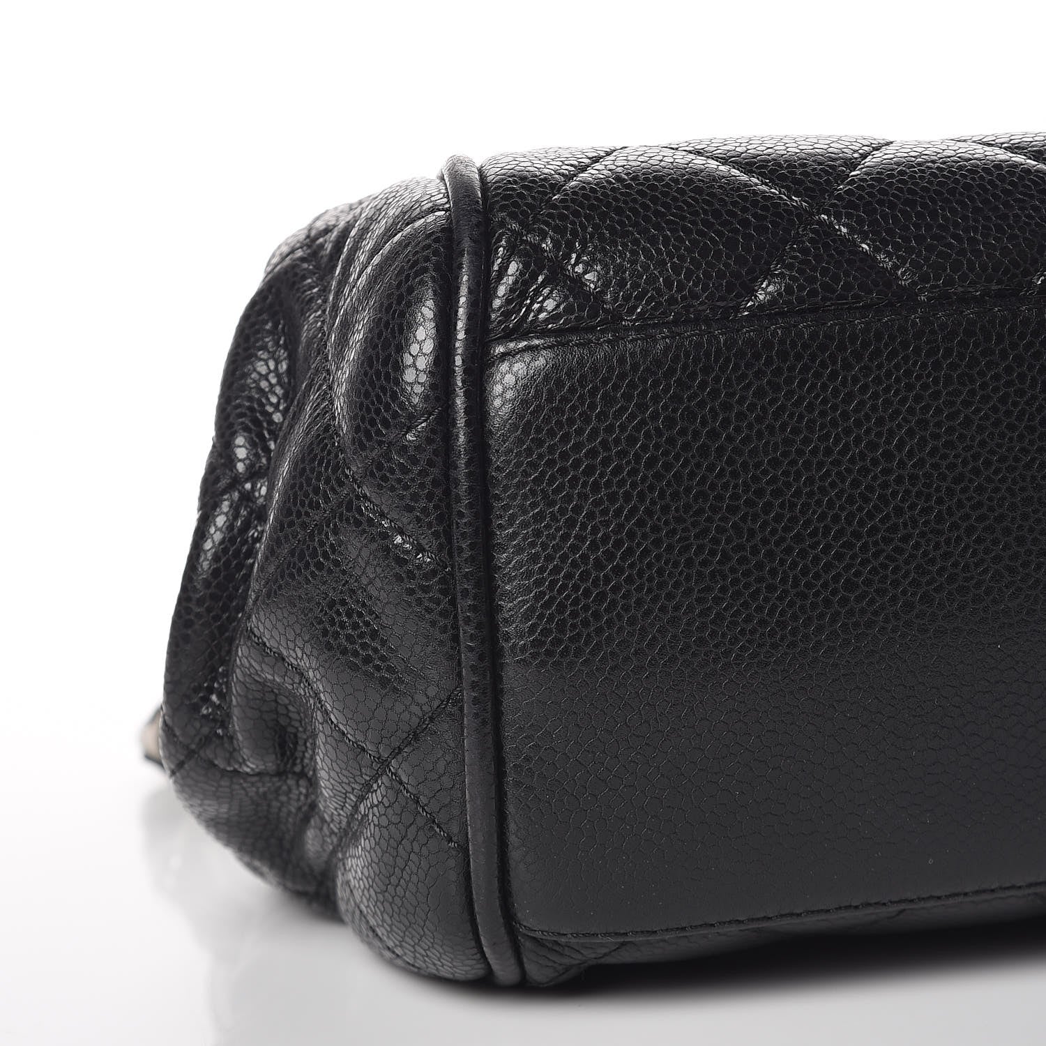 Chanel Caviar Quilted Timeless Accordion Flap Black 8 of 14