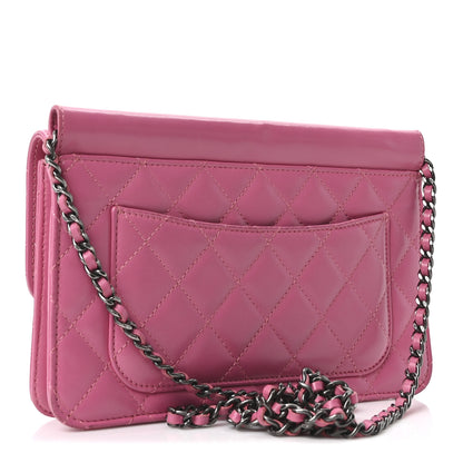 Chanel Lambskin Quilted Medium Crossing Times Flap Pink 3 of 11