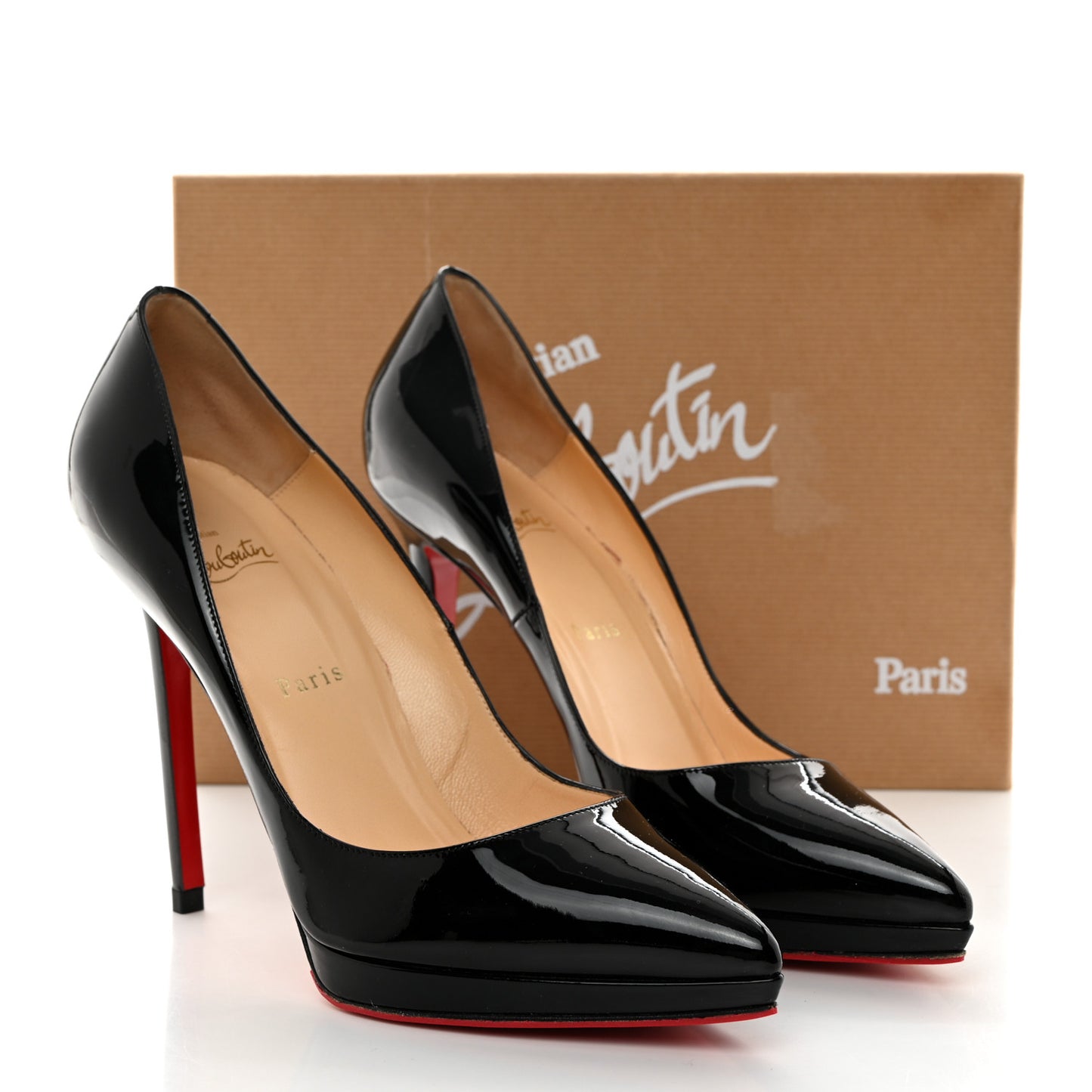 Patent Pigalle Plato 120 Pumps 40.5 Black