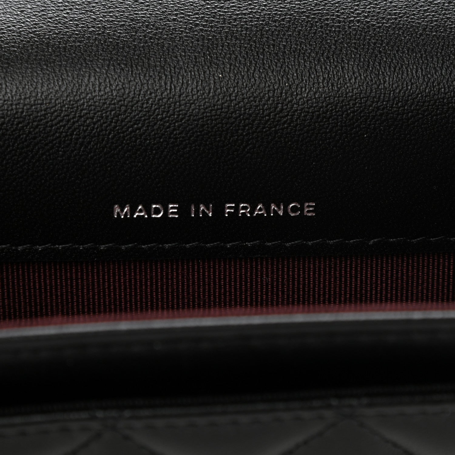 Chanel Lambskin Quilted Flap Card Holder Wallet Black 7 of 9