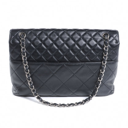 Chanel Leather Quilted In the Business Flap Bag Black 2 of 8