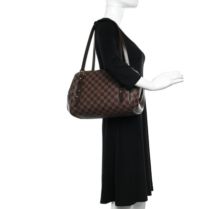 Louis Vuitton Damier Ebene Rivington GM 2 of 12