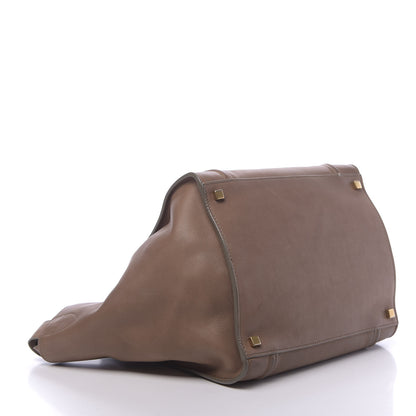 Celine Supple Calfskin Medium Phantom Luggage Taupe 3 of 12
