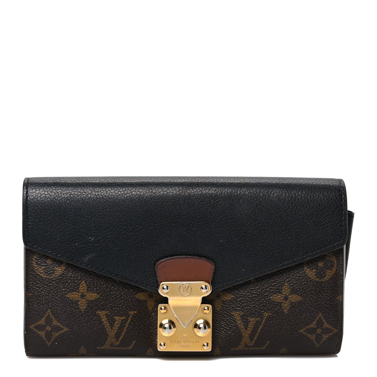 Louis Vuitton Monogram Pallas Wallet Black 1 of 8