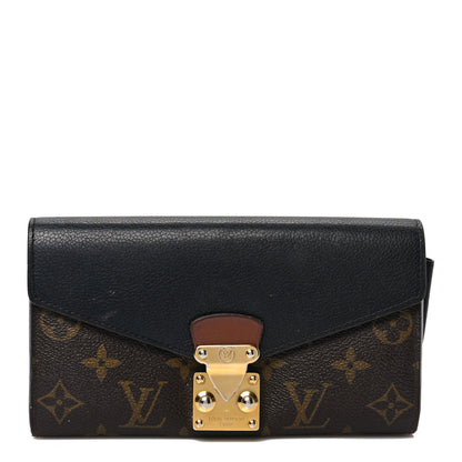 Louis Vuitton Monogram Pallas Wallet Black 1 of 8