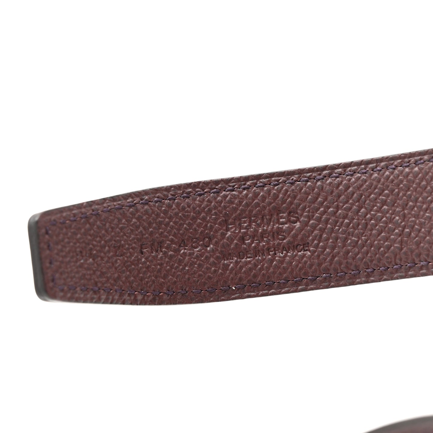 Swift Epsom 24mm Constance H Belt 85 34 Mauve Sylvestre Rouge Sellier