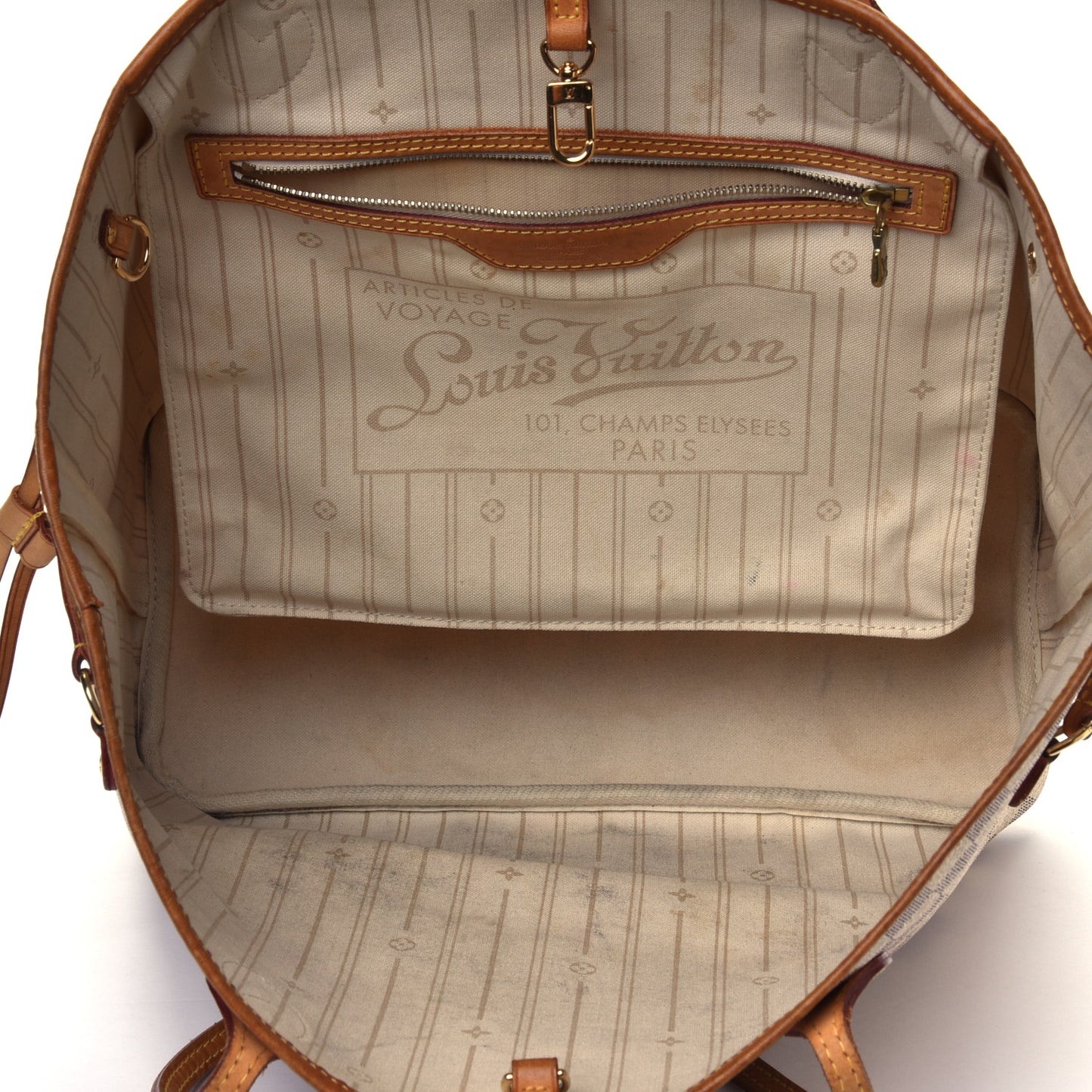 Damier Azur Neverfull MM
