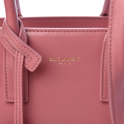 Saint Laurent Calfskin Nano Sac De Jour Rose Dark 17 of 17