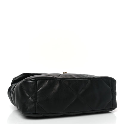 Chanel Lambskin Quilted Medium Chanel 19 Flap Black 4 of 9