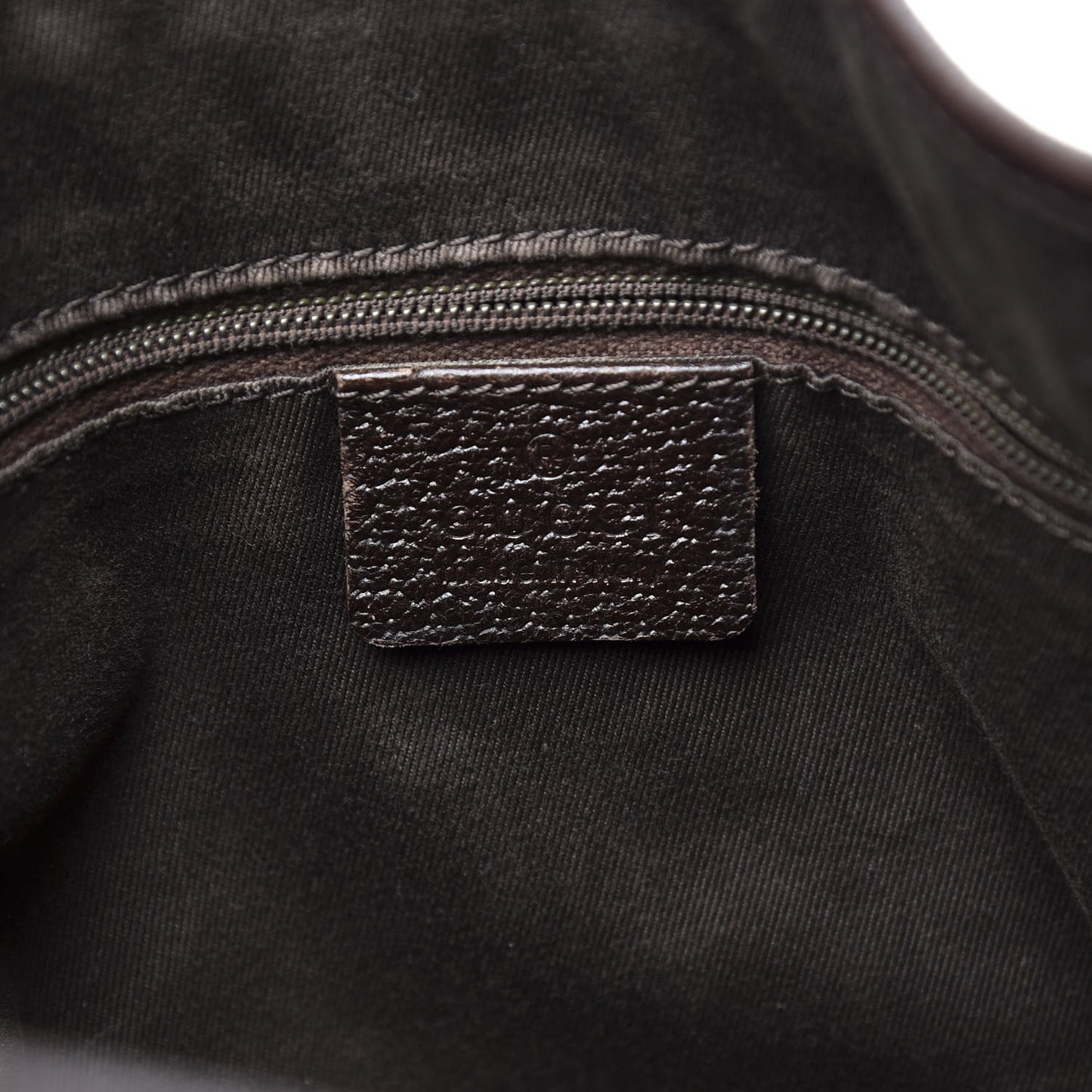 Monogram Medium Abbey Shoulder Bag Dark Brown