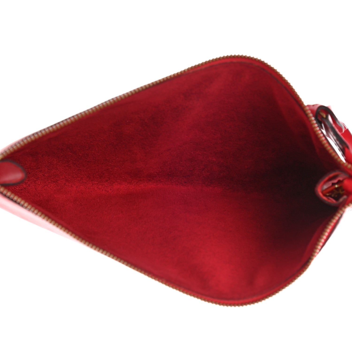 Louis Vuitton Epi Pochette Accessories 24 Castillan Red 5 of 11