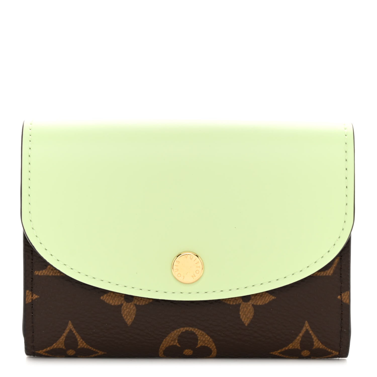 Louis Vuitton Monogram Rosalie Coin Purse Spring Green 1 of 6