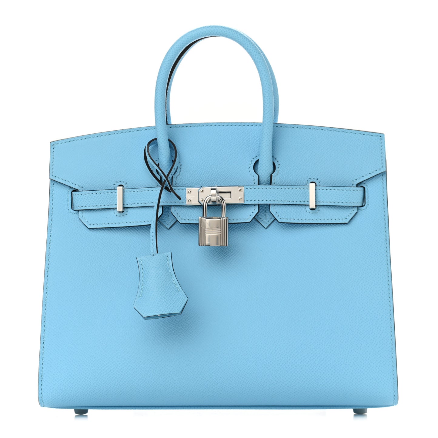 Epsom Birkin Sellier 25 Celeste