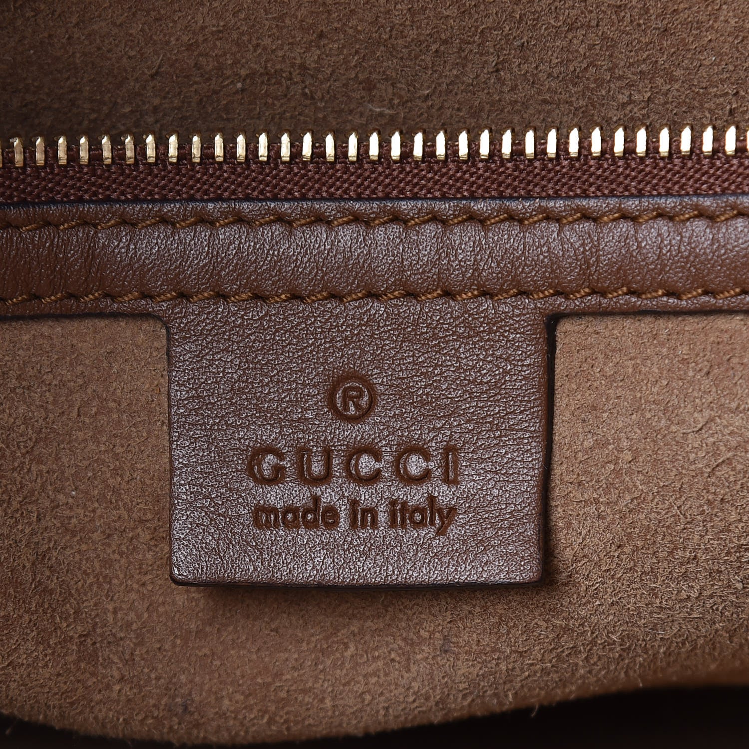 Gucci GG Supreme Monogram Large Linea A Hobo Light Brown 5 of 11