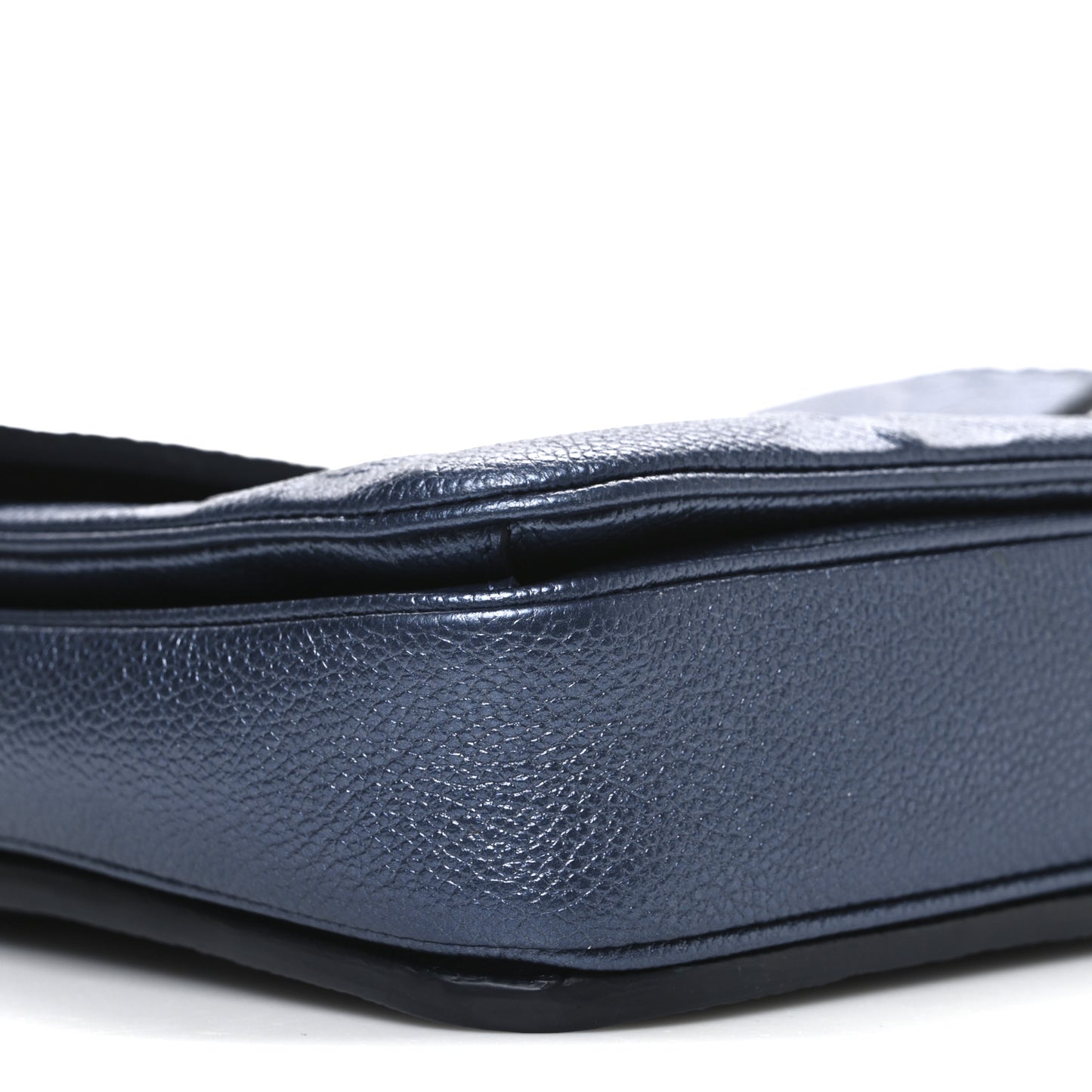 Metallic Empreinte Monogram Giant Pochette Metis Navy Nacre