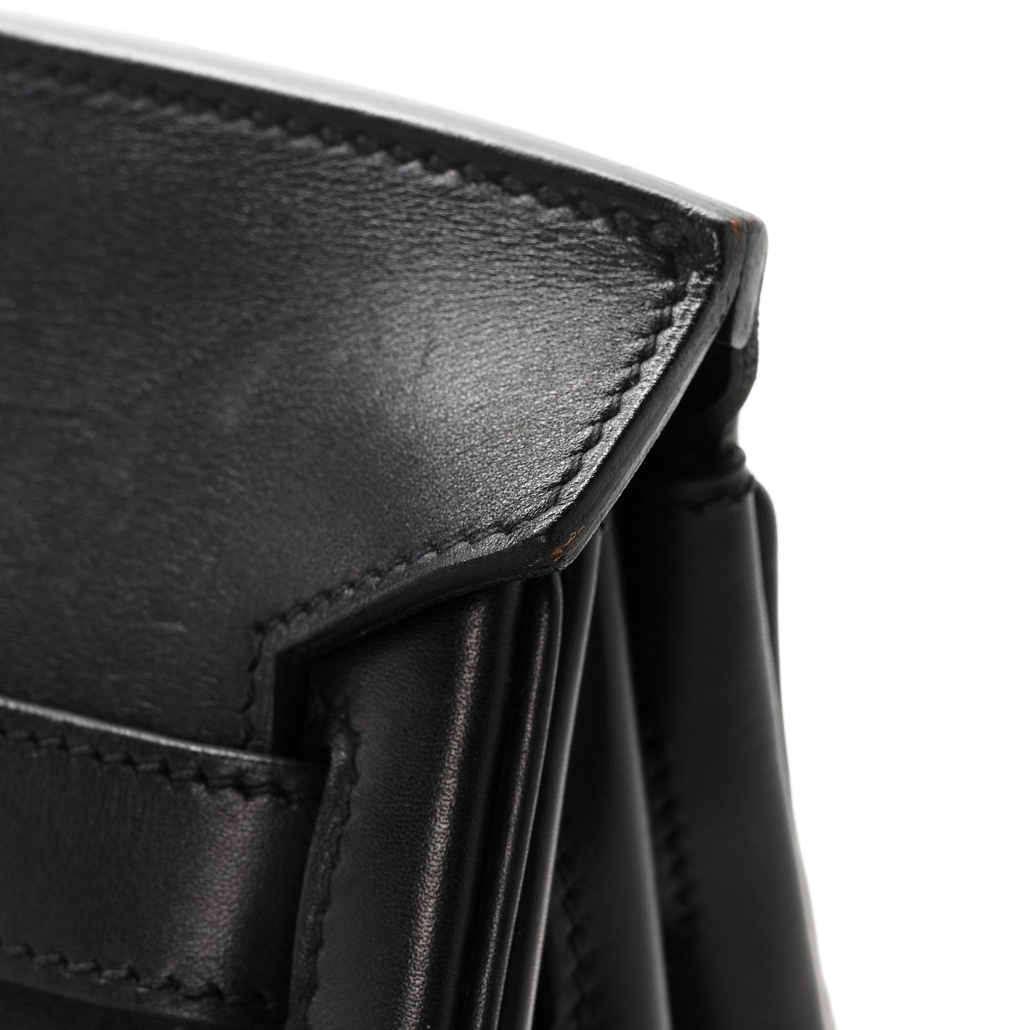 Hunter Criss Viking Evergrain Flag HAC Birkin 40  Ecru Black
