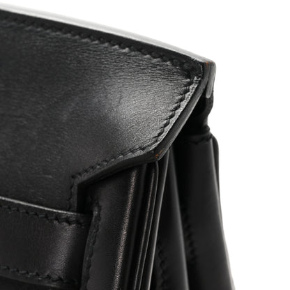 Hermes Hunter Criss Viking Evergrain Flag HAC Birkin 40  Ecru Black 11 of 13