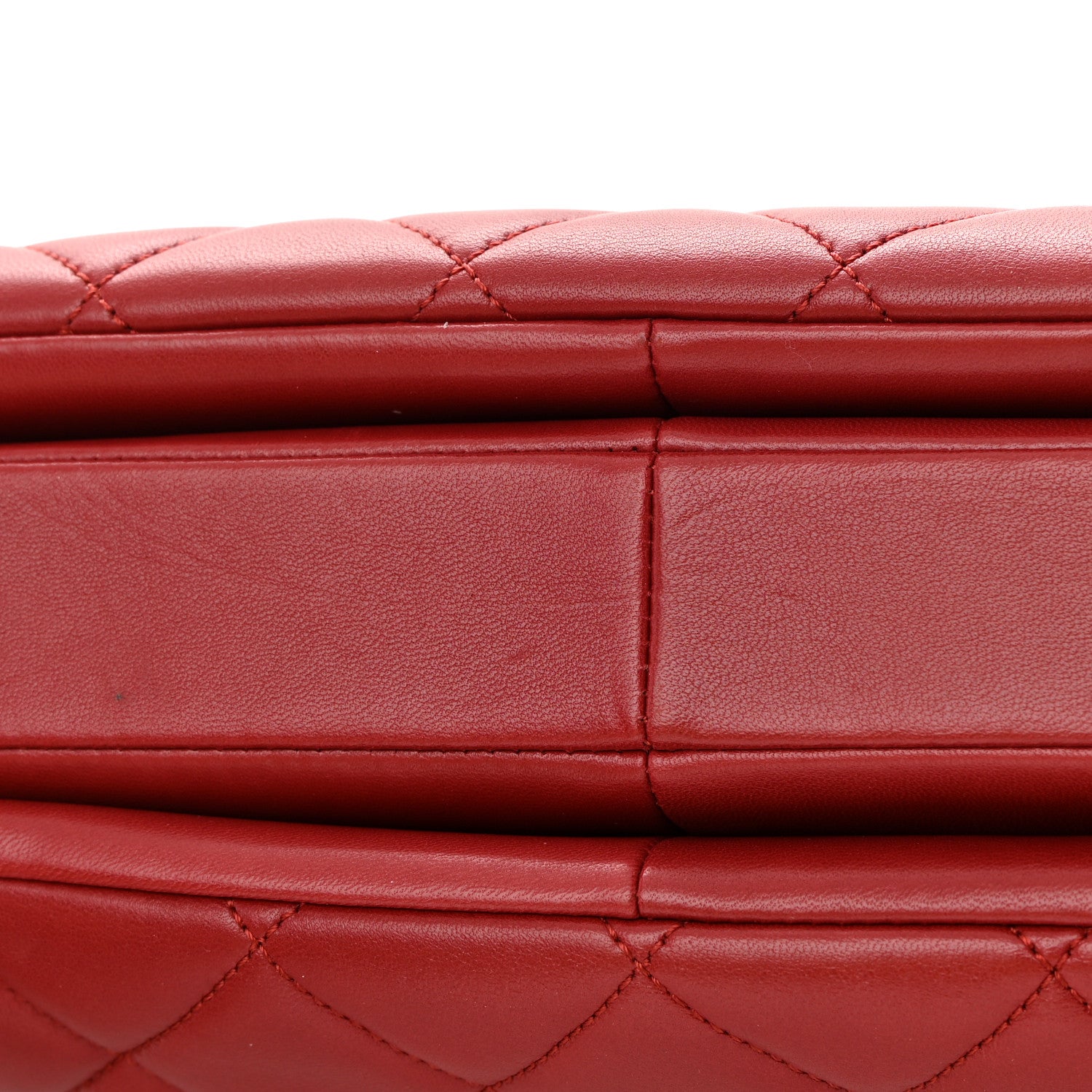 Chanel Lambskin Quilted Small Trendy CC Flap Dual Handle Bag Red 13 of 17