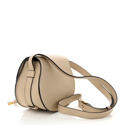 Chloe Calfskin Mini Marcie Round Crossbody Bag Root Beige 3 of 11