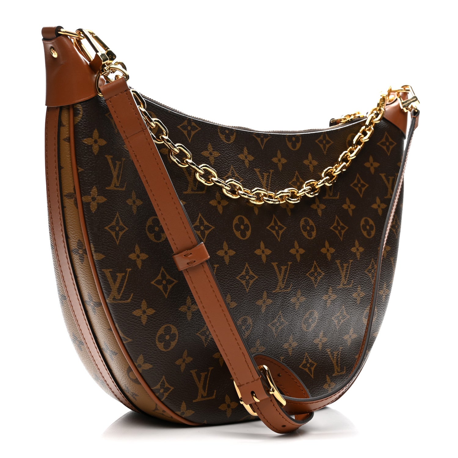 Louis Vuitton Reverse Monogram Loop Hobo 3 of 10