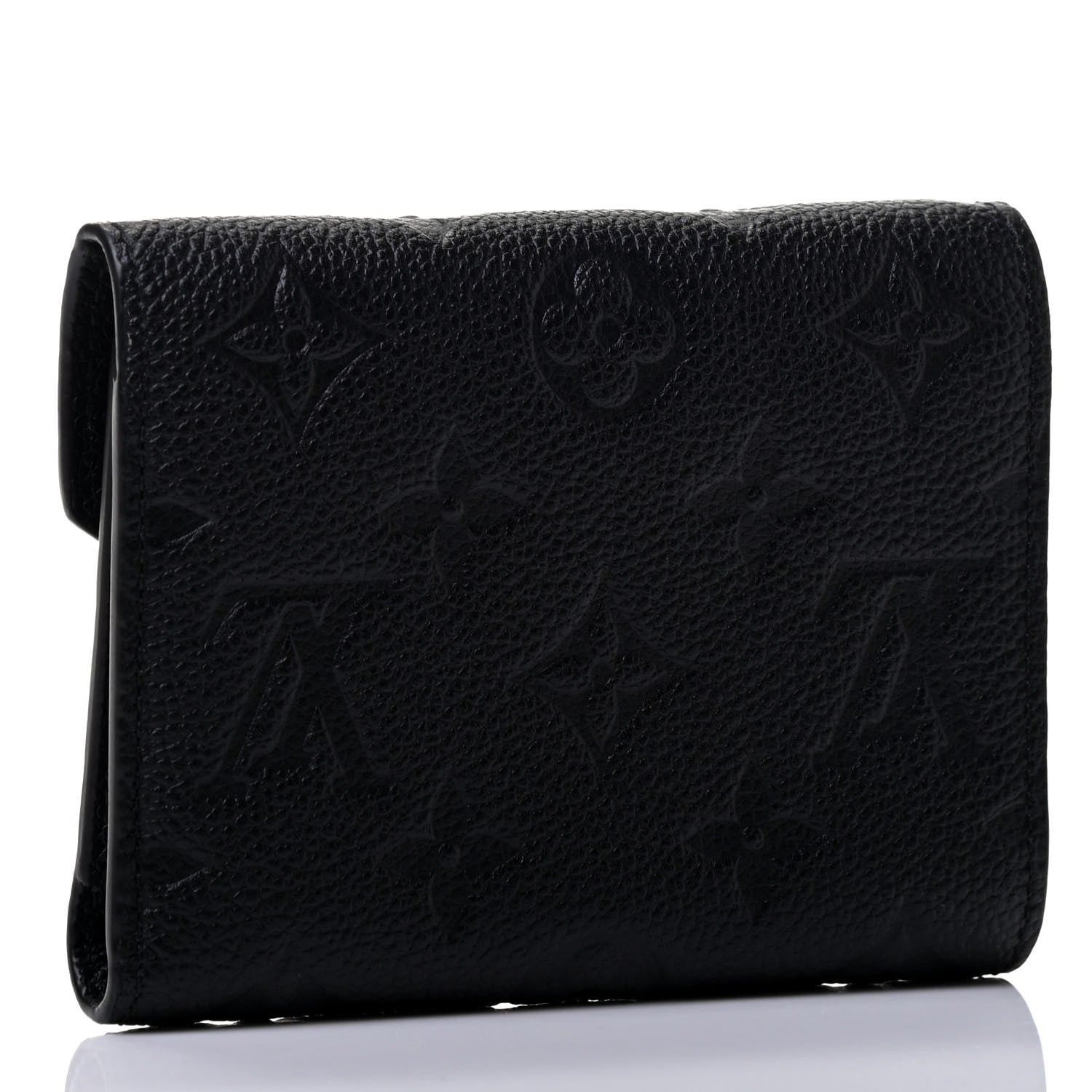 Louis Vuitton Empreinte Victorine Wallet Black 2 of 4