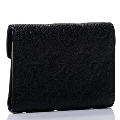 Louis Vuitton Empreinte Victorine Wallet Black 2 of 4